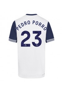 Tottenham Hotspur Pedro Porro #23 Fotballdrakt Hjemme Klær 2024-25 Korte ermer